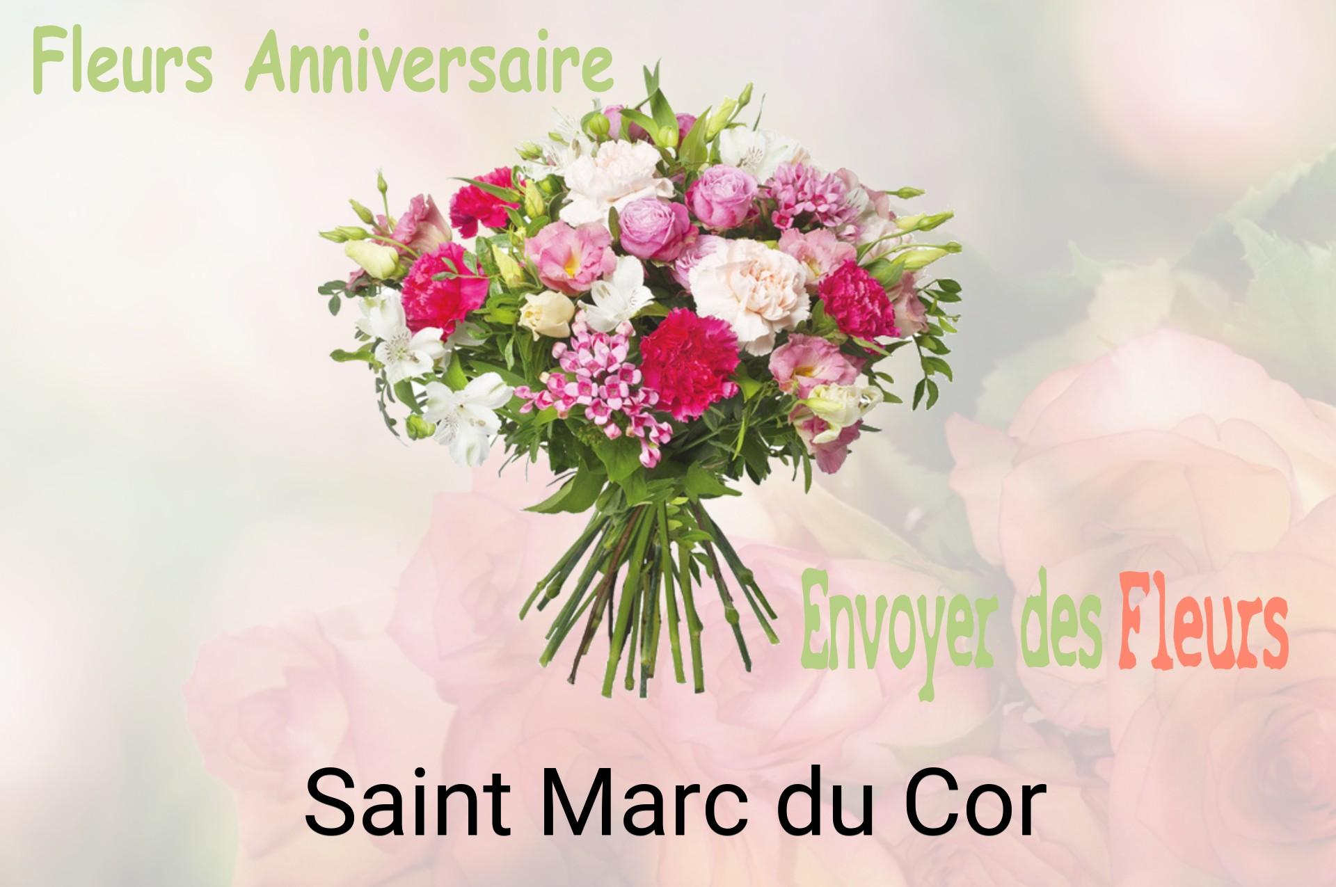 Bouquet de fleurs d’anniversaire livré à Saint-Marc-du-Cor